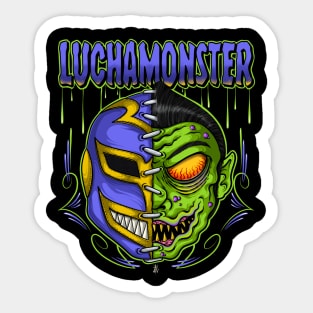 Luchamonster Sticker